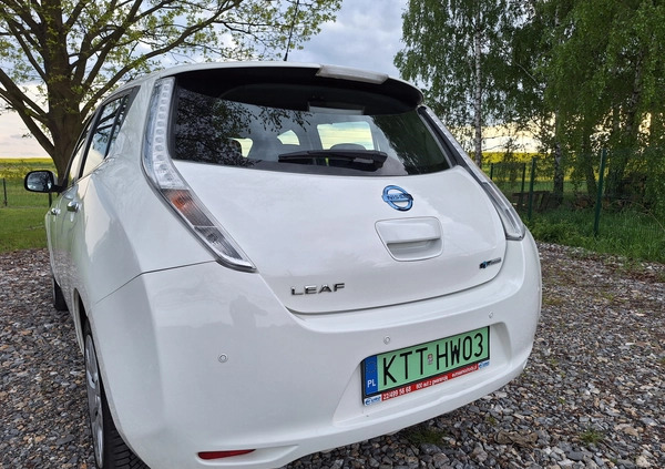 Nissan Leaf cena 48500 przebieg: 62700, rok produkcji 2017 z Kraków małe 254